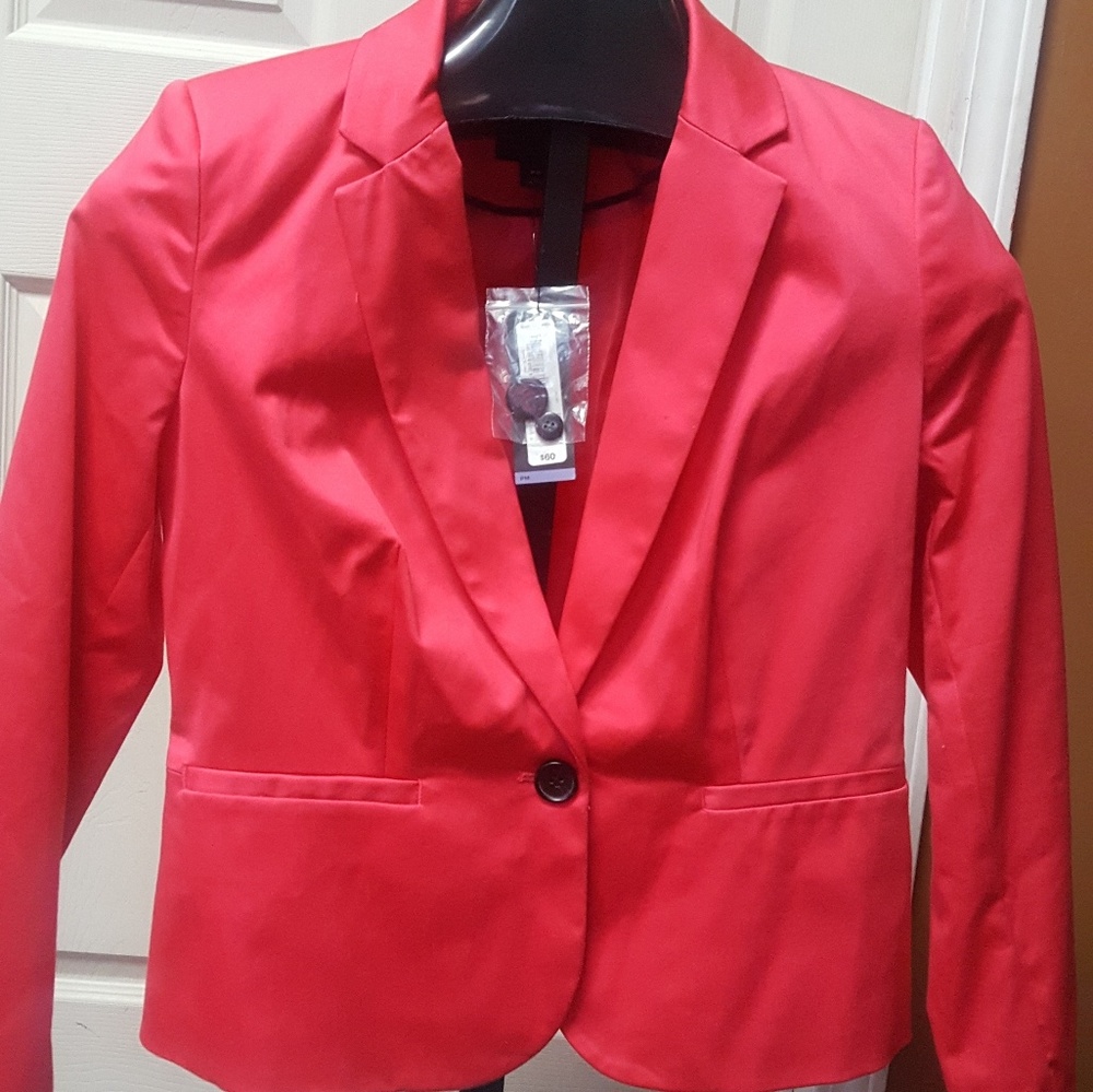 Deep pink Worthington jacket NWT